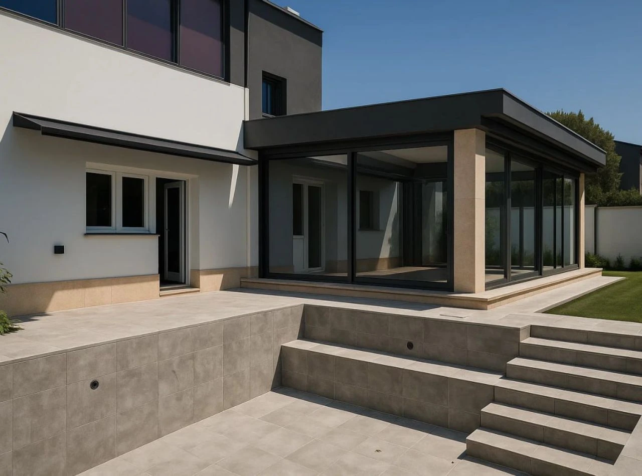 Obra exterior en Jerez